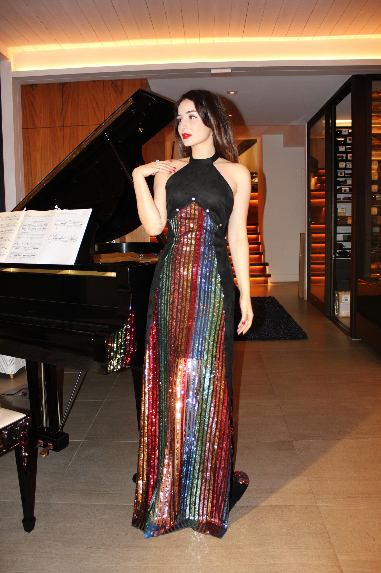Erian Transformer Evening Gown 2in1