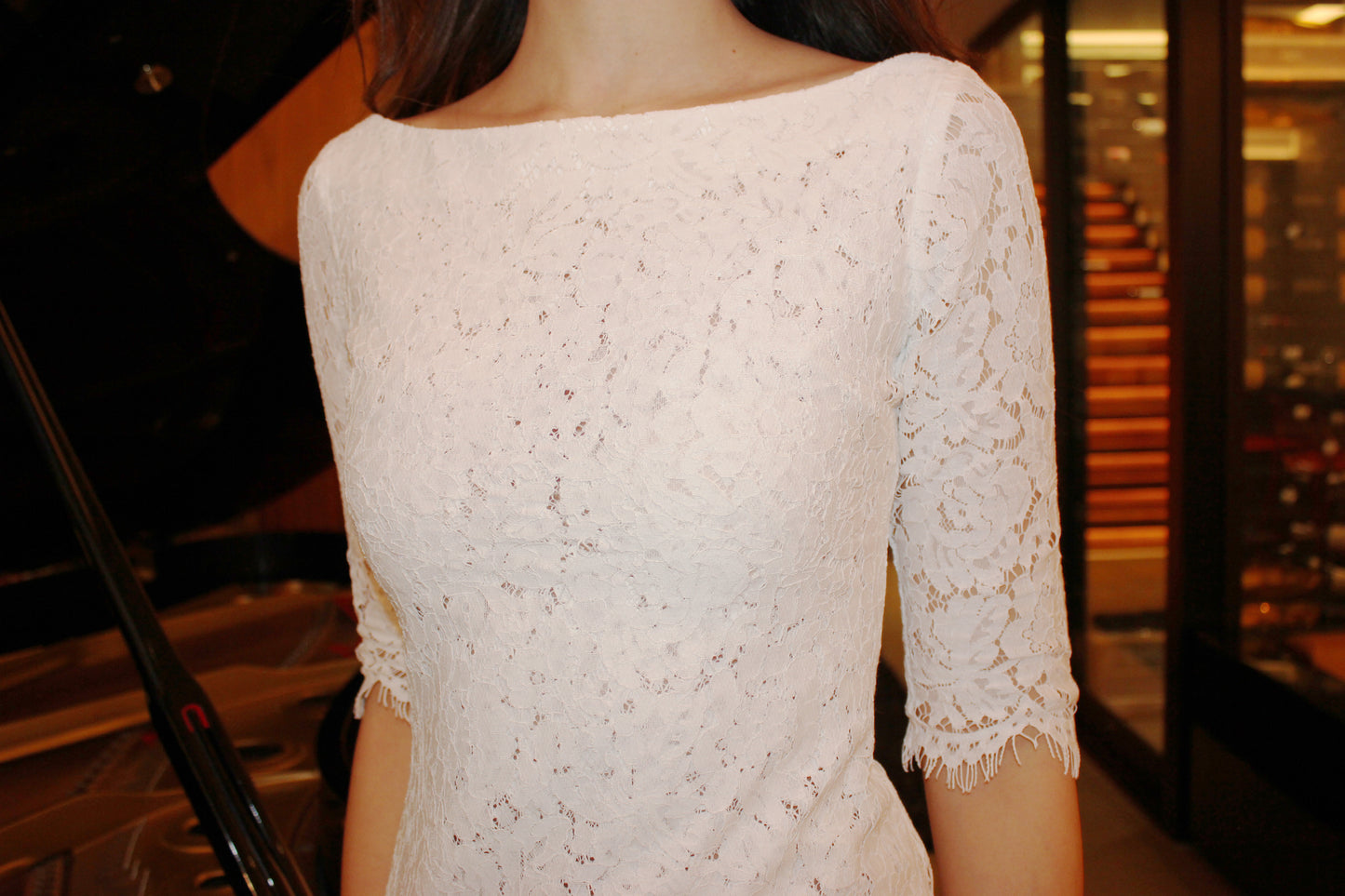 Pearl Lace Dress