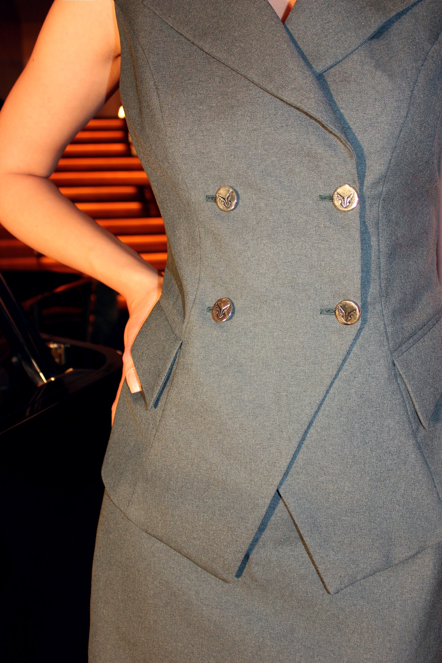 Vest & Skirt Set