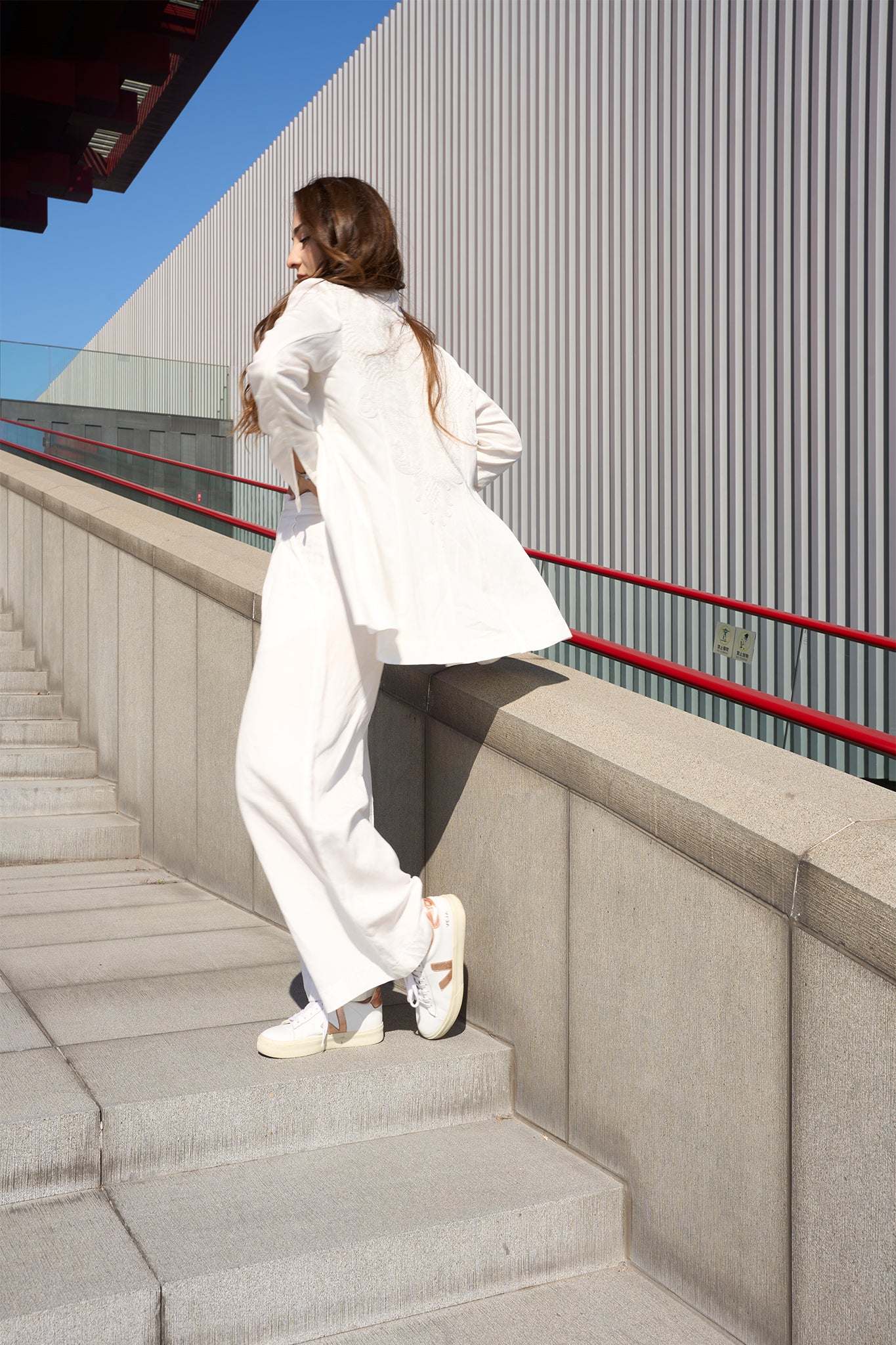 Silk+Linen Lace Jacket & Trousers