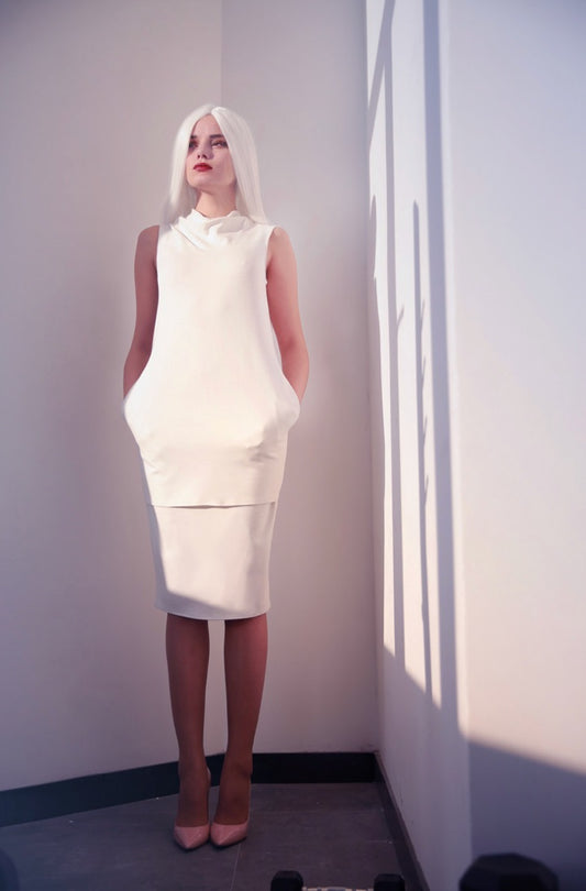 Cocoon Cloud Dress