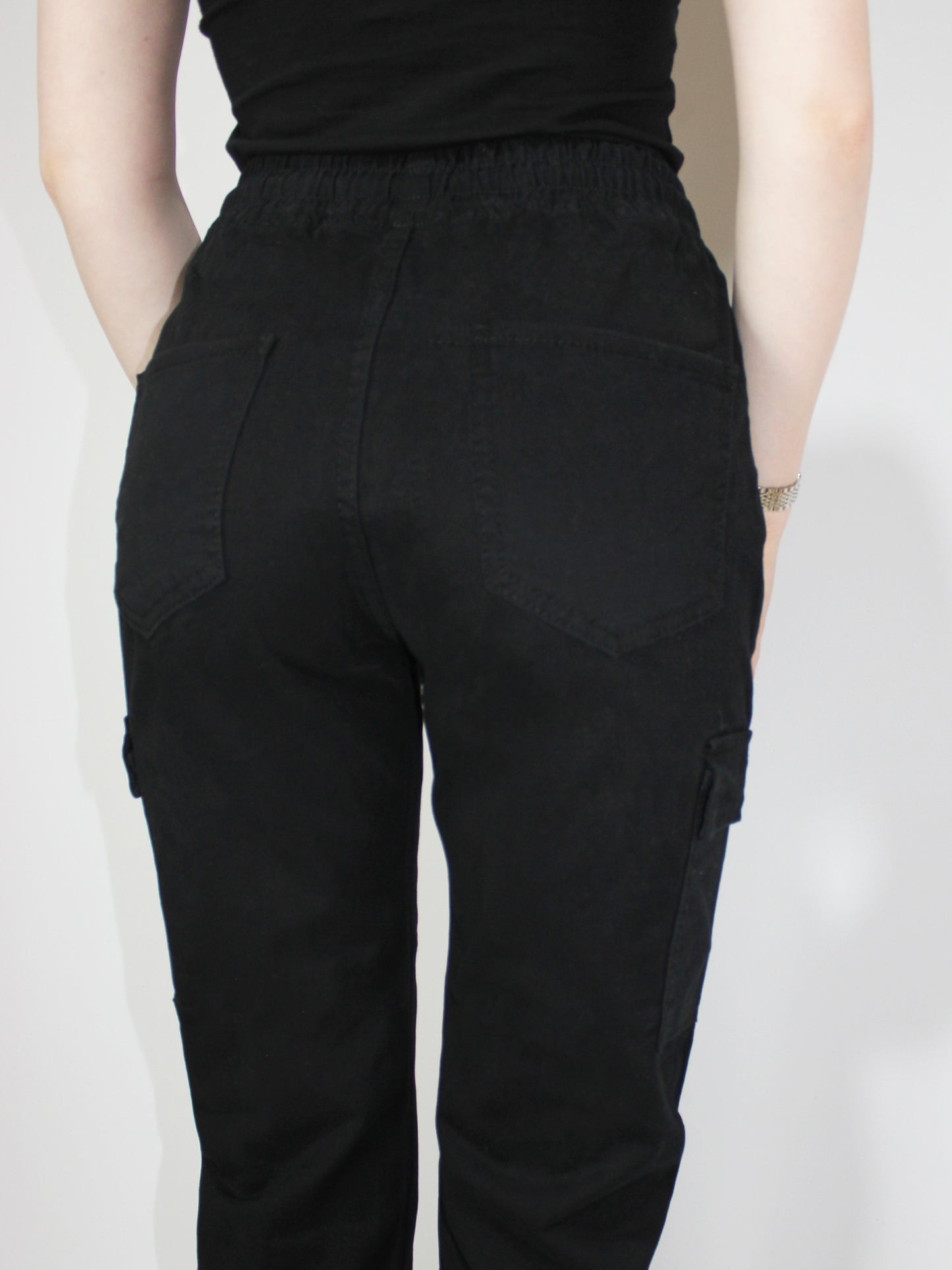 Black Cargo Pants