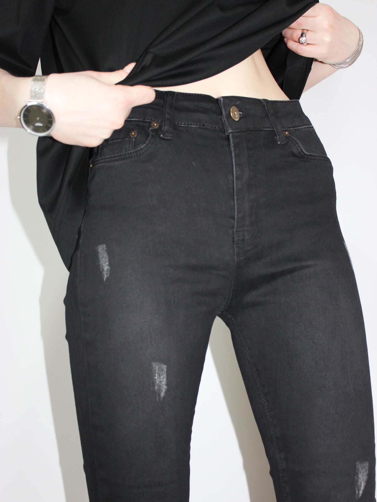 Slim Black Jeans