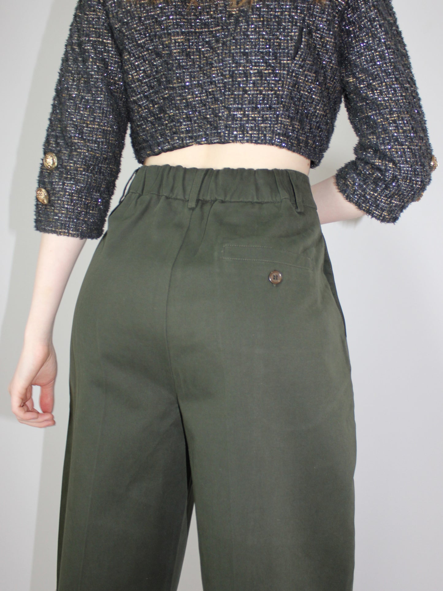 Khaki Banana Pants