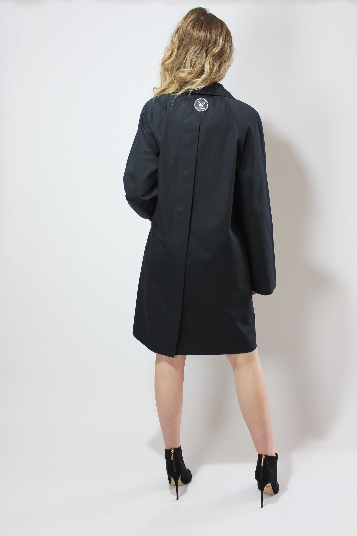 Navy Blue Trench Coat