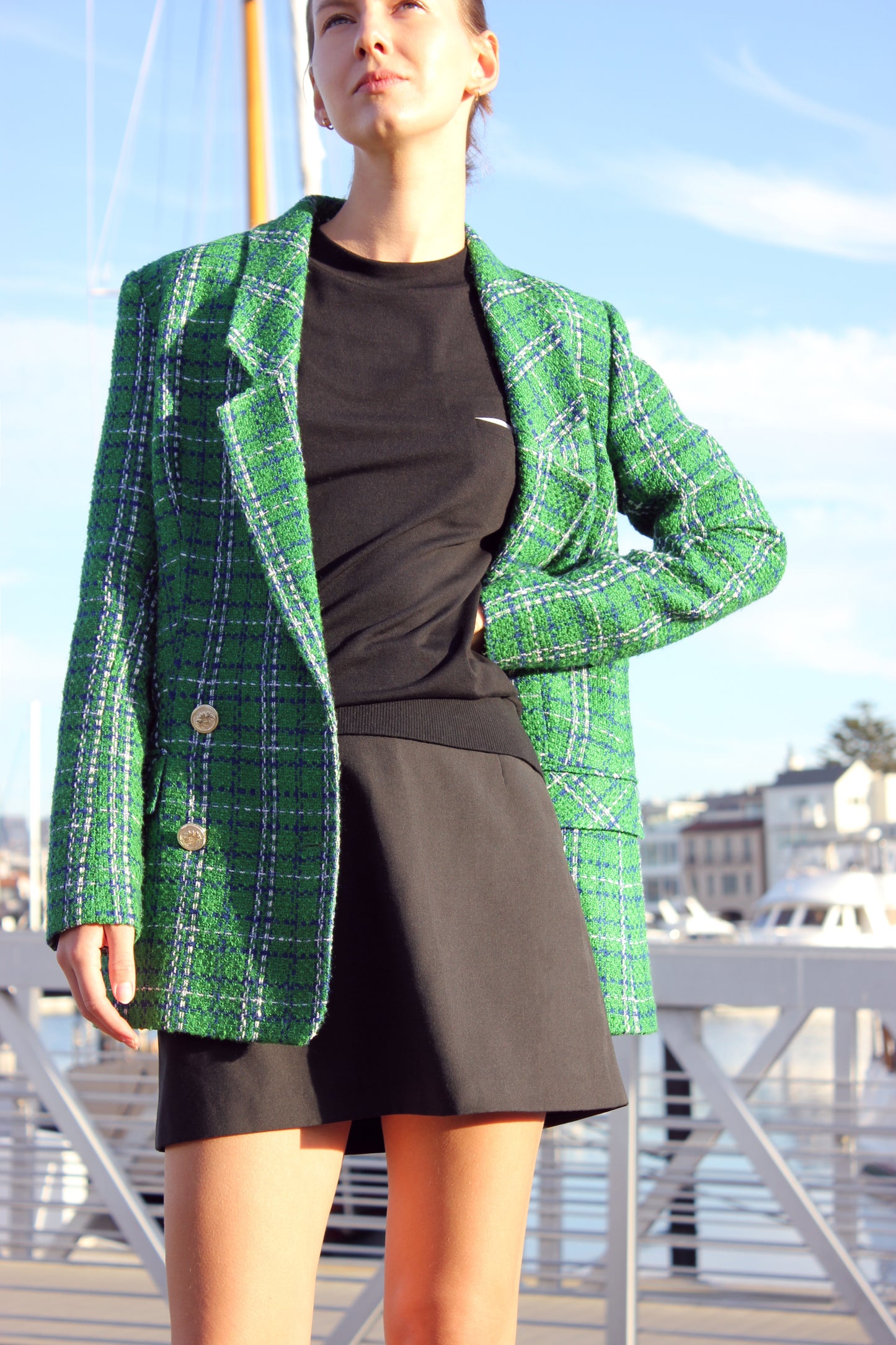 Oversize Tweed Jacket